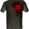 Red Heart- Red print on a Black shirt- Sold Out.