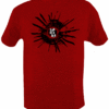 Surrender- Black/White Print on a Red Shirt- $15 (With Bonus Survival Tips)