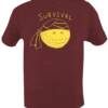 Survival- Yellow Print on a Brown Shirt- $13 (With Bonus Survival Tips)