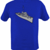 Military shirt printed in 3 color in a true blue shirt.  $15 SOLD OUT!  (Sorry)