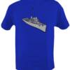 Military shirt printed in 3 color in a true blue shirt.  $15 Sold Out!  (Sorry)
