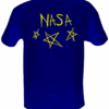 NASA Blue (a Bolt Classic!)- Yellow Print on Navy Blue- SOLD OUT!!! (Sorry)