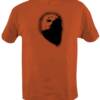 This is a black print on a burnt orange shirt.  BONUS: Mars fact file included!  $15
