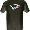 White, Red & Blue print on Black  $18 (Comes with REAL 3D glasses!)